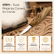 Tool set STRYI Start for figure carving