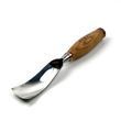 Mallet bent shallow gouge 50 mm STRYI Profi for 3D and sculptural wood carving