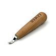 Miniature spoon carving gouge STRYI Profi for relief wood carving (right hand)