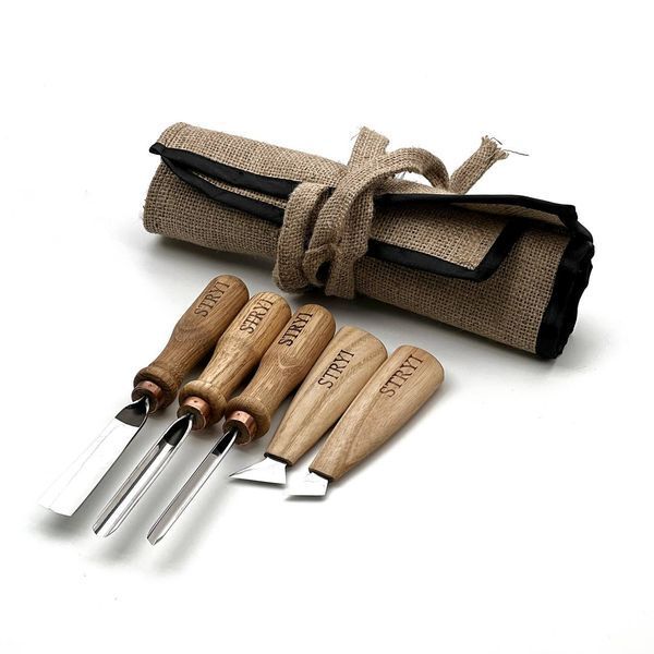 Gouge set STRYI Start for artistic carving for beginners