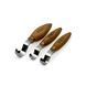 Spoon carving knife set 20, 25 and 35 mm STRYI Profi  3 pcs