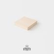 Basswood practice board STRYI for carving, 100&times;100&times;20 mm