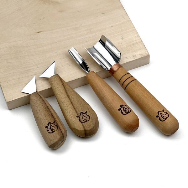 Gouge set AYU-STRYI Start for beginners for geometric carving