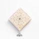 Basswood practice board STRYI with a pattern, 100&times;100&times;20 mm