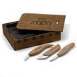 Knife set STRYI Start for carving wooden figures
