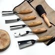 Set of sculpture gouges STRYI Profi for 3D and relief carving