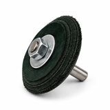 Leather honing wheel STRYI, 70 mm, V-shaped