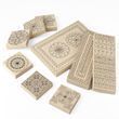 STRYI Basswood Practice Boards with Drawings Set of 9