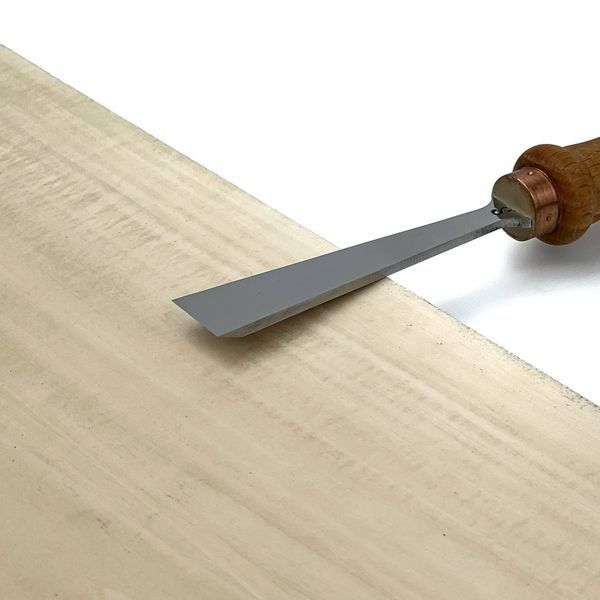 Forged flat chisel STRYI Profi 20 mm for wood carving