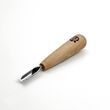 Short even V-tool 6 mm AYU-STRYI Profi for geometric and Hutsul wood carving
