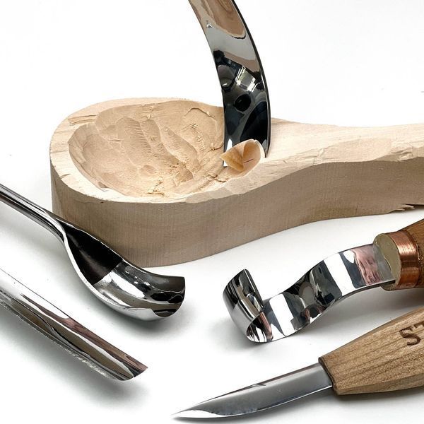 Gouge set STRYI Profi for carving spoons, kuksas and other wooden items