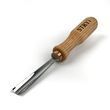 Forged gouge STRYI Profi 15 mm #8 for wood carving