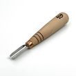 Short semicircular even gouge 10 mm AYU-STRYI Profi for geometric and Hutsul carving
