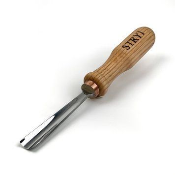 Forged gouge STRYI Profi 15 mm #8 for wood carving