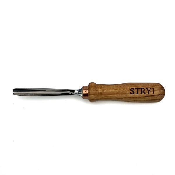 Forged V-tool 45&deg;, 10 mm for wood carving STRYI Profi