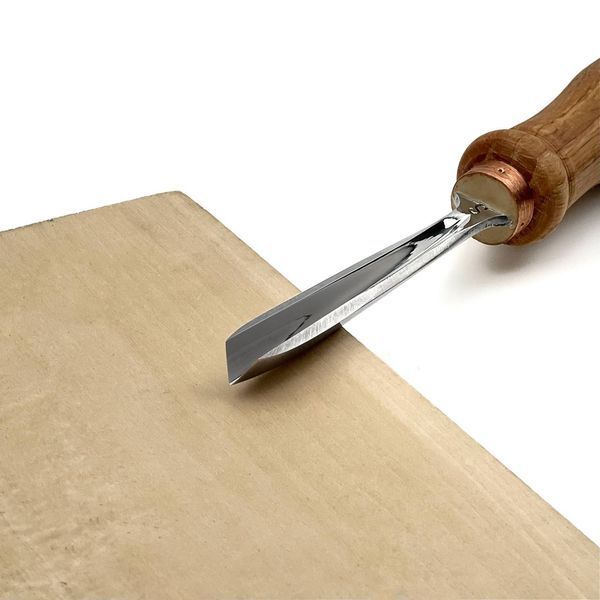 Forged V-tool 45&deg;, 10 mm for wood carving STRYI Profi