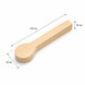 Basswood spoon blank STRYI for carving, 255&times;60&times;35 mm