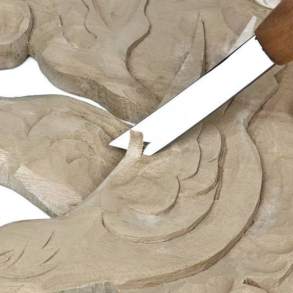 Chisel chisel is beveled (for the right hand) STRYI Profi 13 mm for hard-to-reach areas