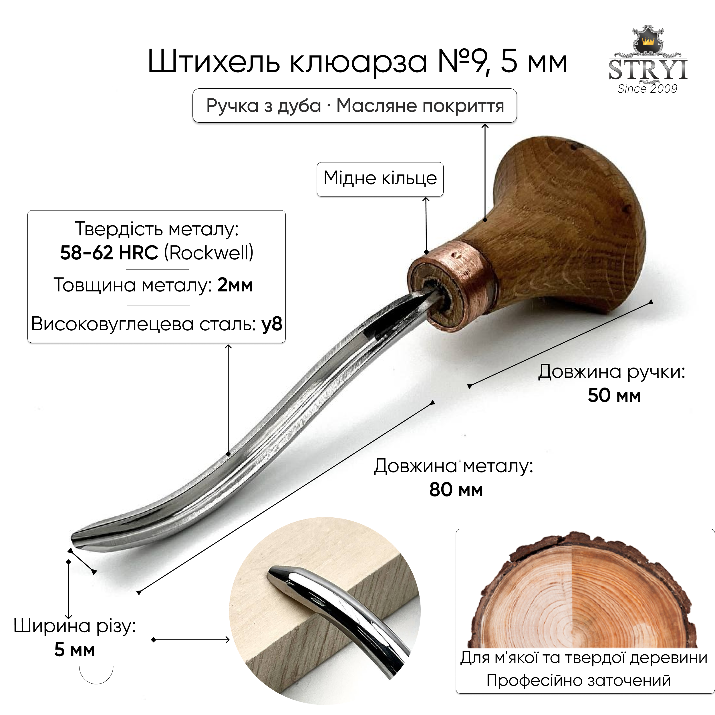 Штихель для Линогравюры