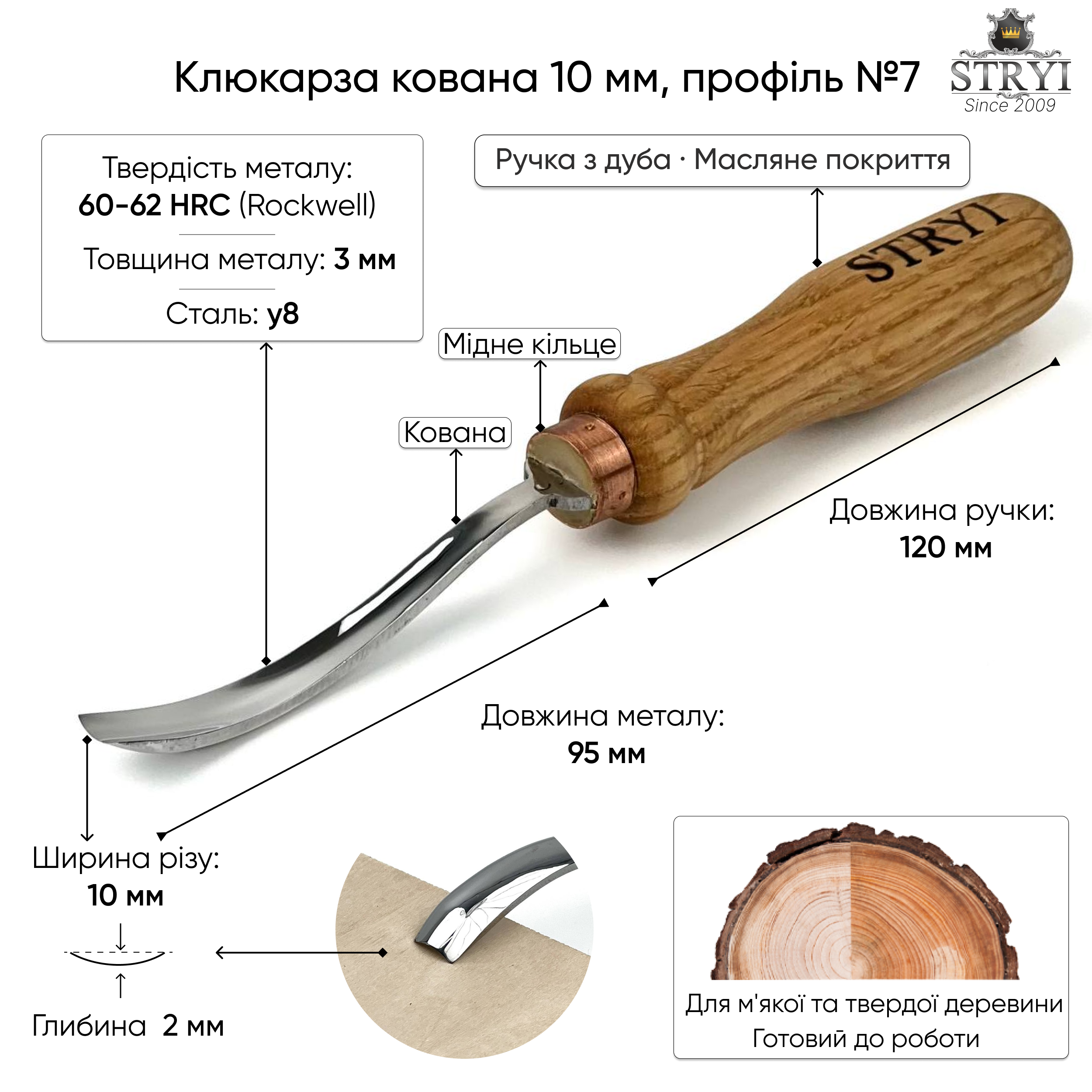 клюкарза кованая